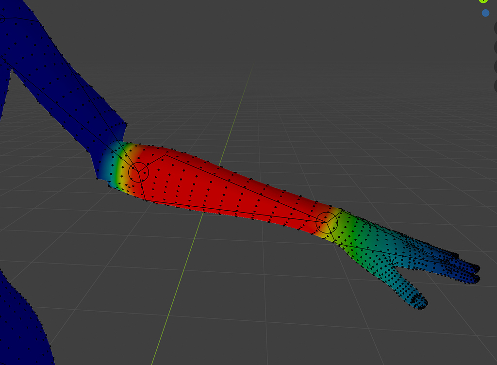 Armature Modifier Causing Whole Vertex Group To Be Deformed Ignoring