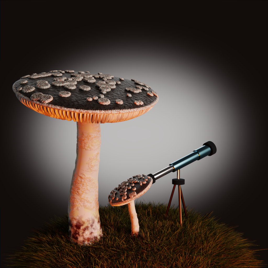 Amanita Galactica Funguary 23 18 Finished Projects Blender