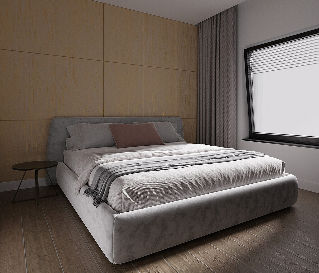 Minimalistic Interior Scene Cycles Renderer Finished Projects