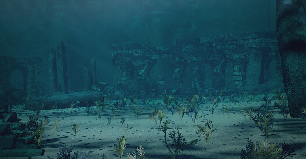 Underwater Scene Finished Projects Blender Artists Community