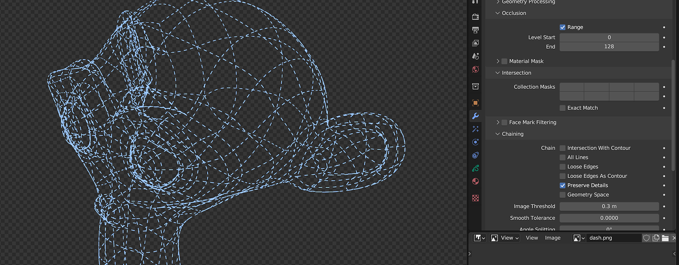 Is There A Way To Render Wireframe Lines Only With Materials