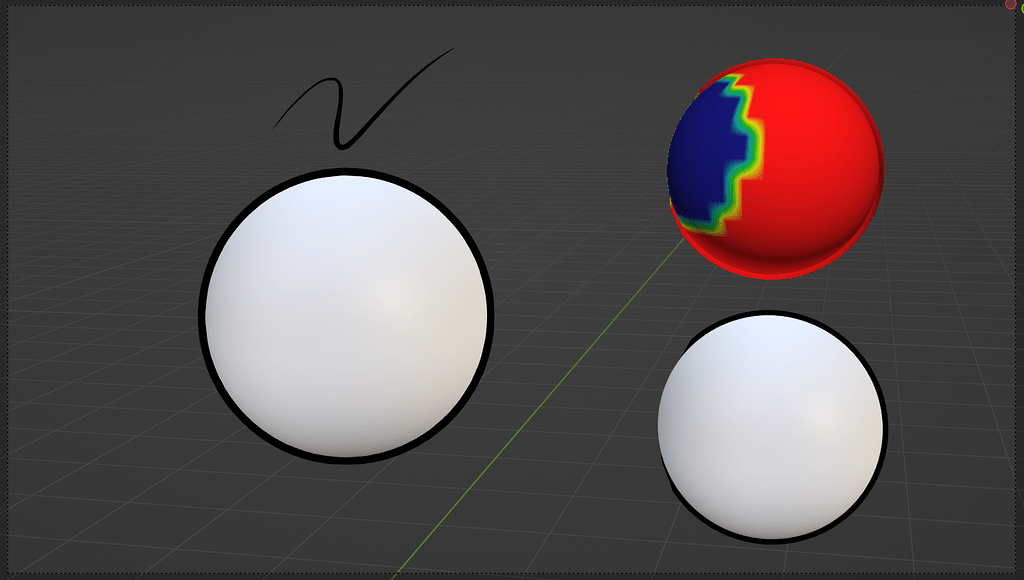 Weight Vertex Paint For Lineart Modifier Grease Pencil Modeling