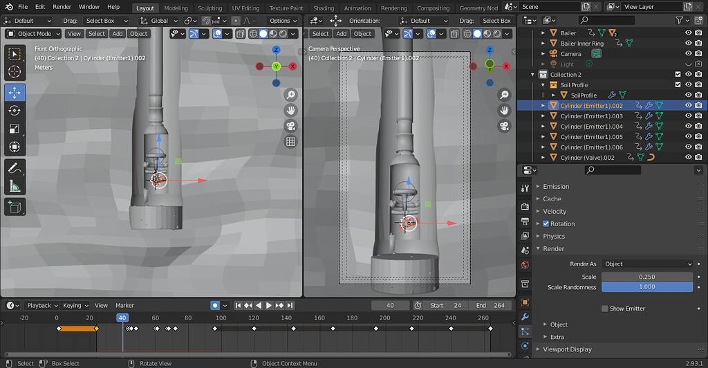 Unable To Hide Emitter In Particles And Physics Simulations