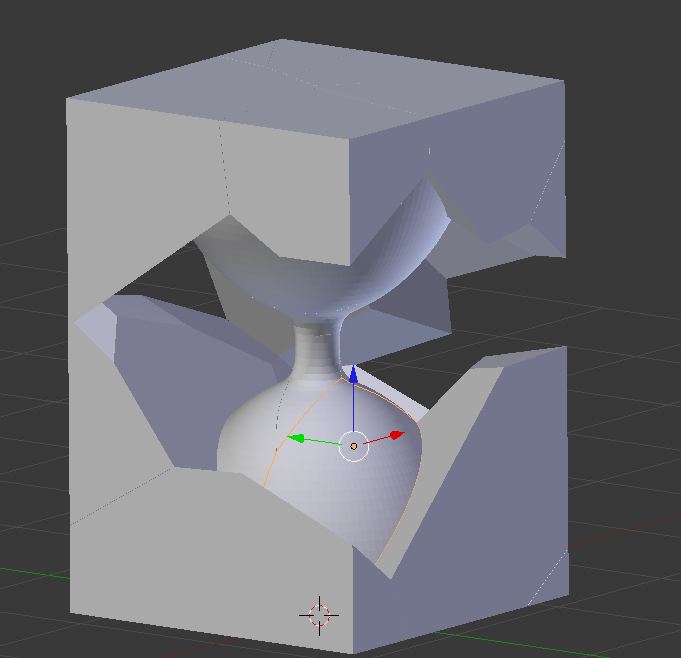 Cell Fracture How To Fracture Only The Surface Of An Object