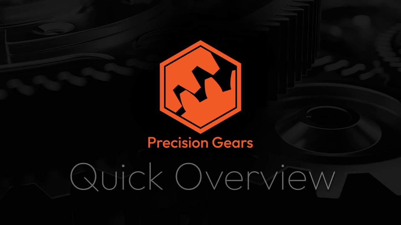 Precision Gears Cad Precise Parametric Involute Gears Released