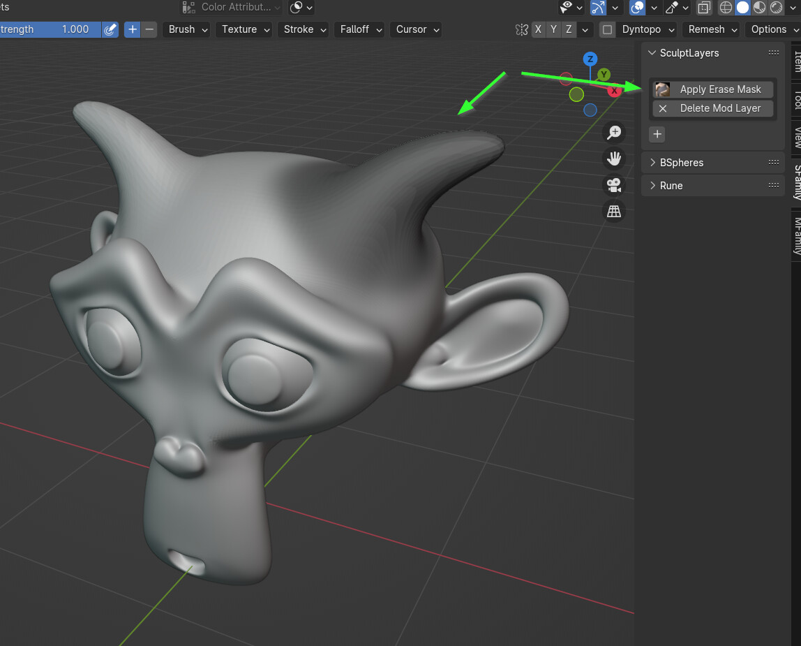 Sculpt Layers Addon Page Released Scripts And Themes Blender