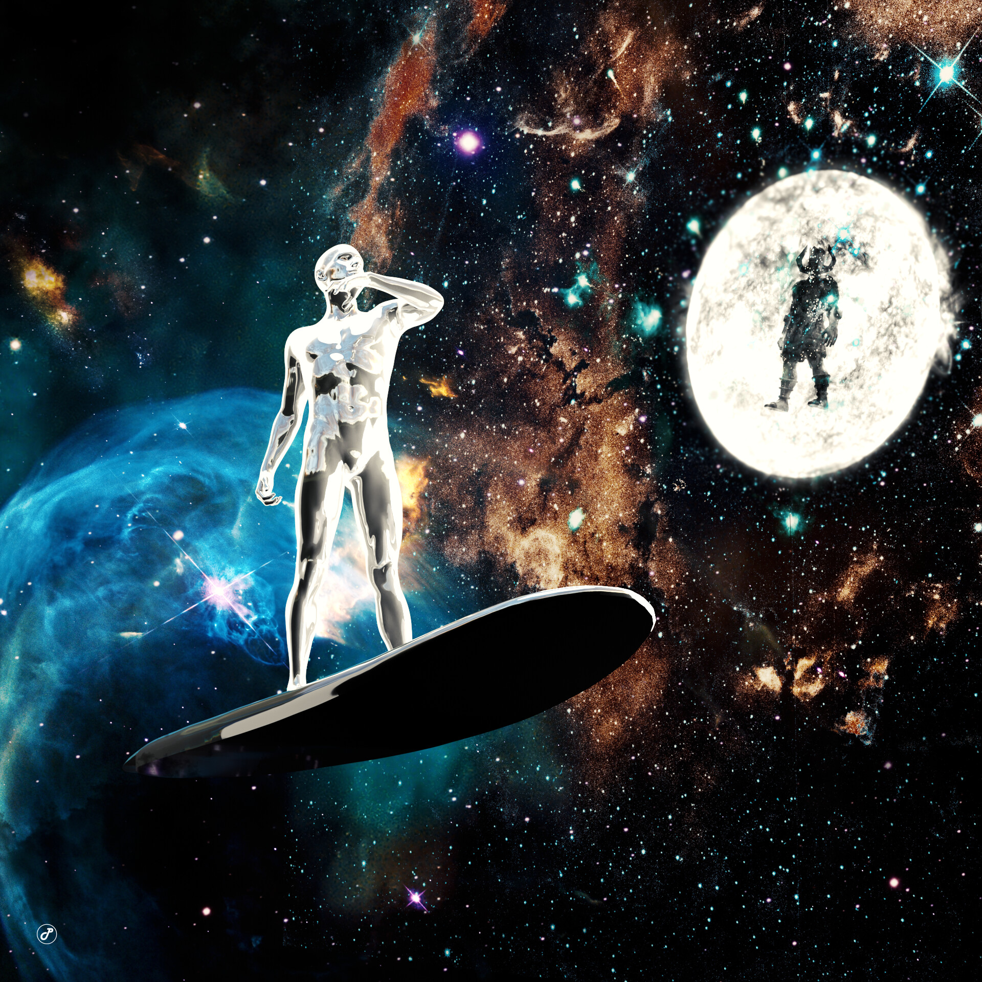 Silver Surfer Soars Finished Projects Blender Artists Community