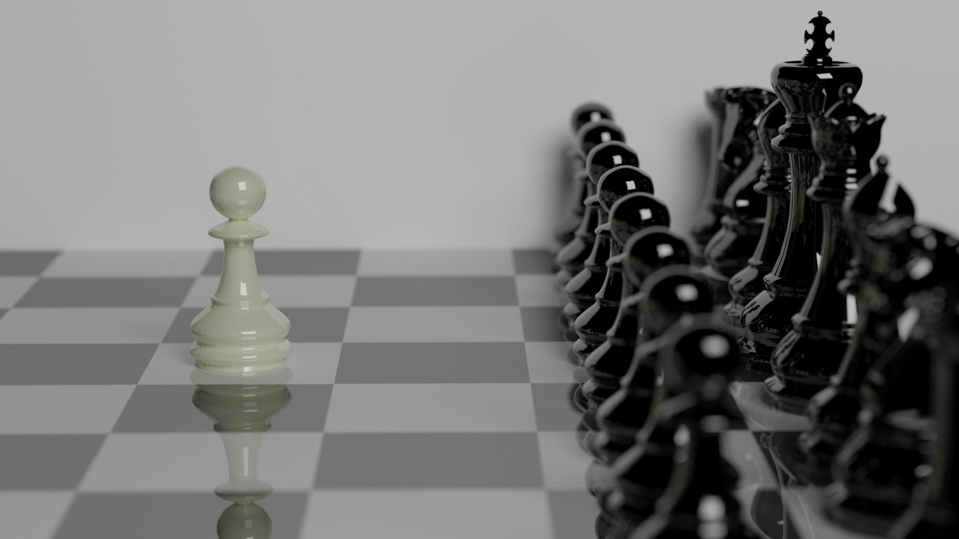 Chess Pieces Focused Critiques Blender Artists Community