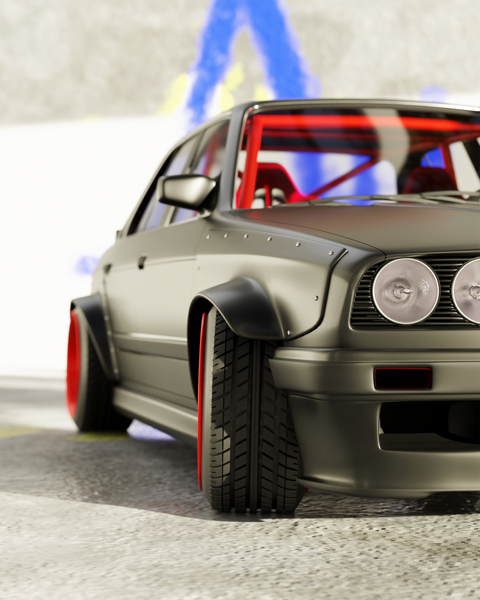 Bmw E 30 Fully Built Finished Projects Blender Artists Community