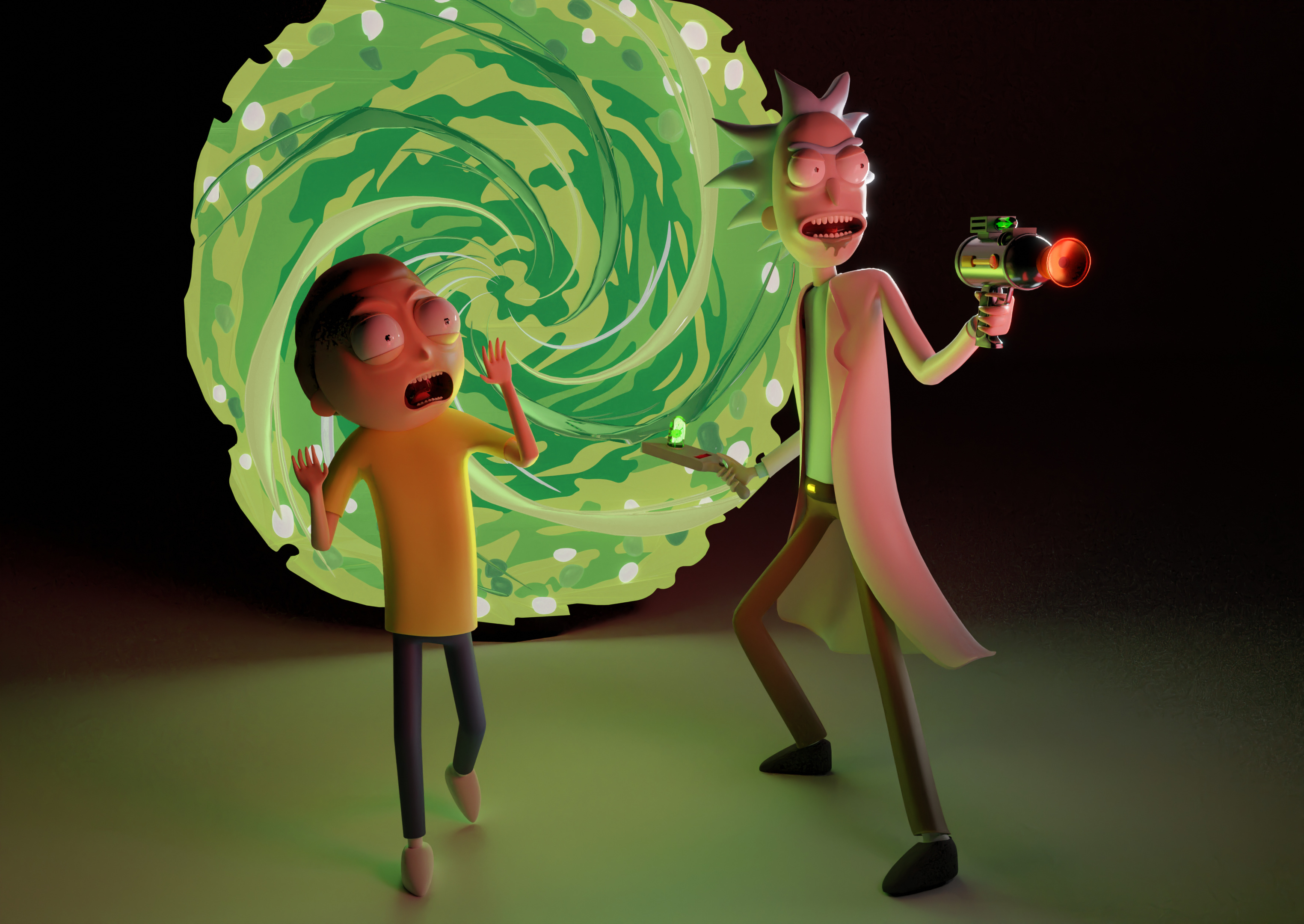 Rick And Morty Finished Projects Blender Artists Community