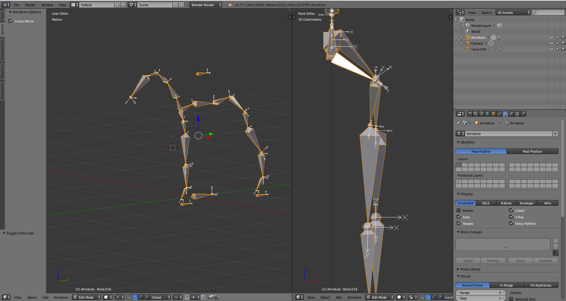 Blender Armature X-Axis Mirror Not Working: Quick Fixes