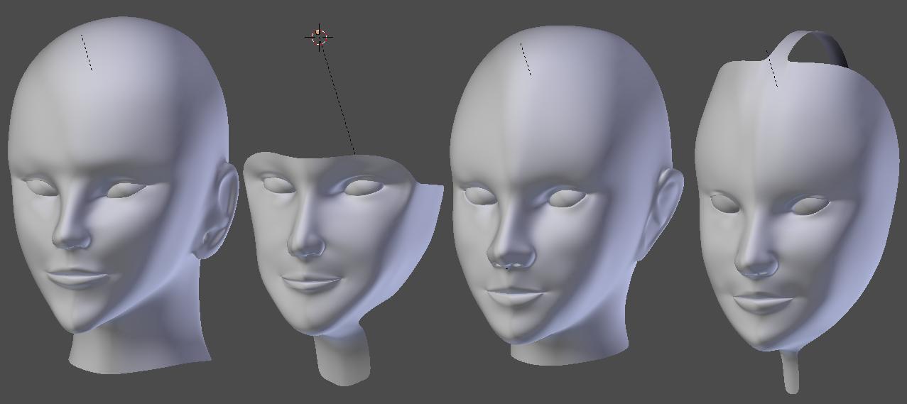 Creating a Realistic Head in Blender - part 03 