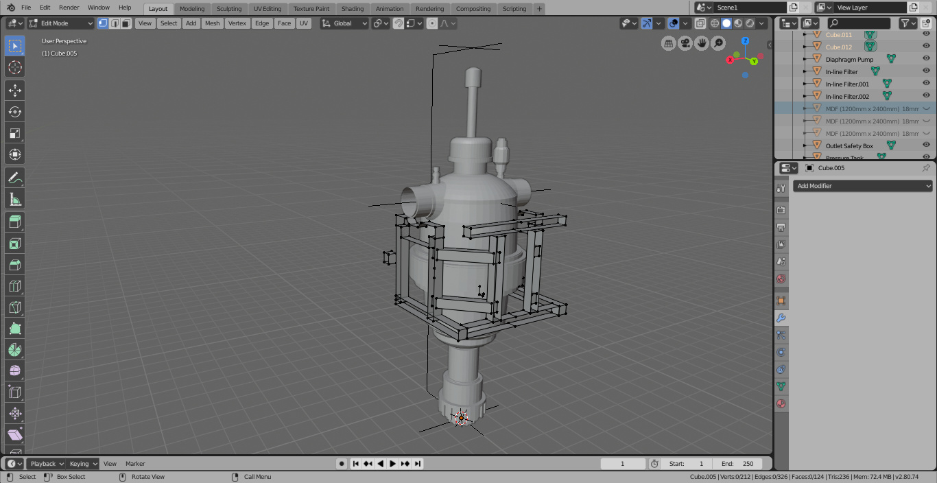 paint mixer, 3D CAD Model Library