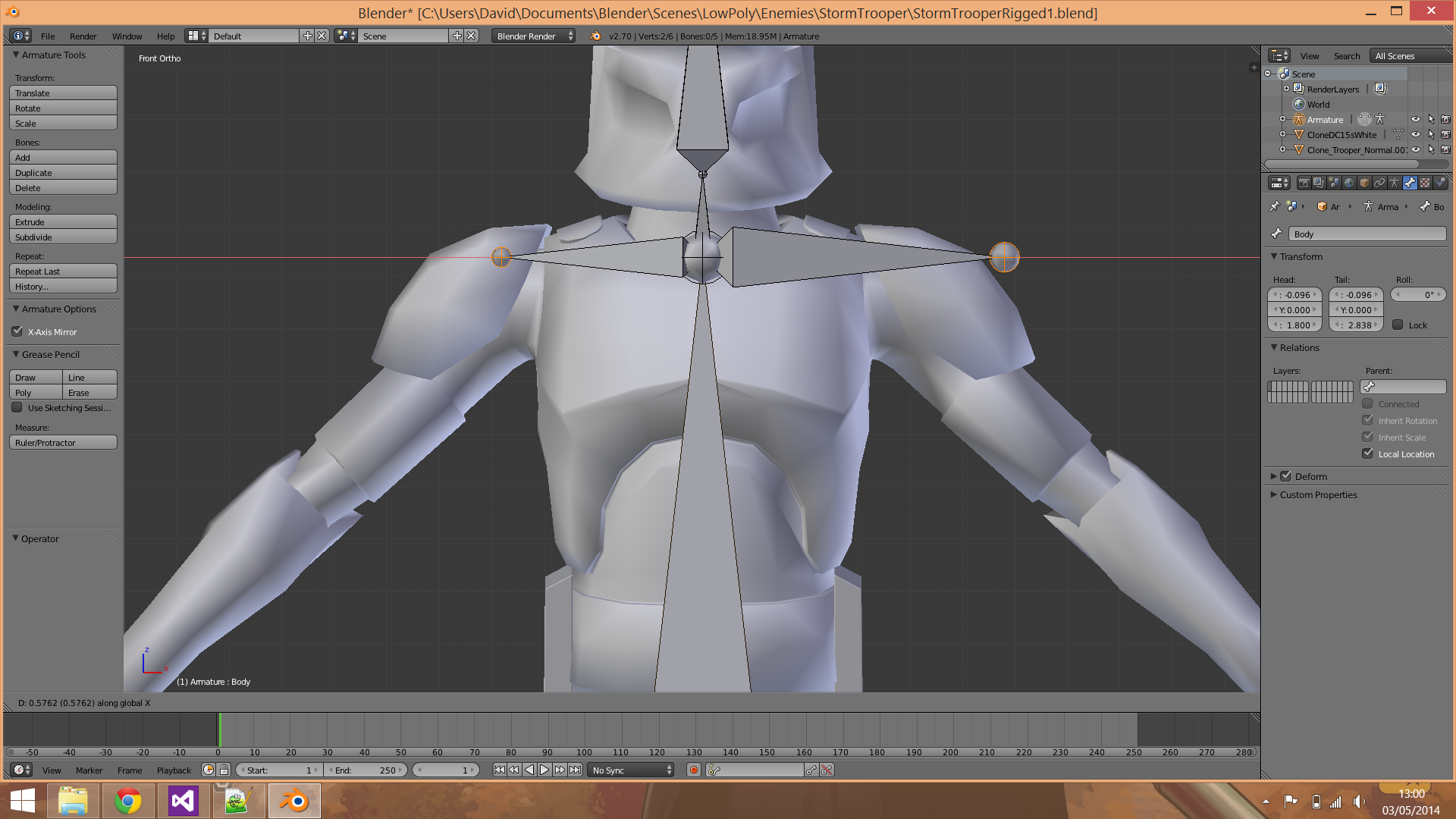 Uniform Symetry Bone Extrusion - Animation and Rigging - Blender Artists  Community