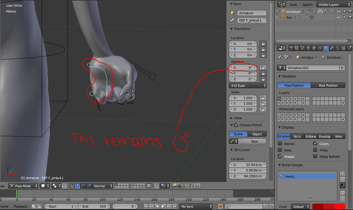 Pose library doesn't save some of bones. - Animation and Rigging - Blender  Artists Community