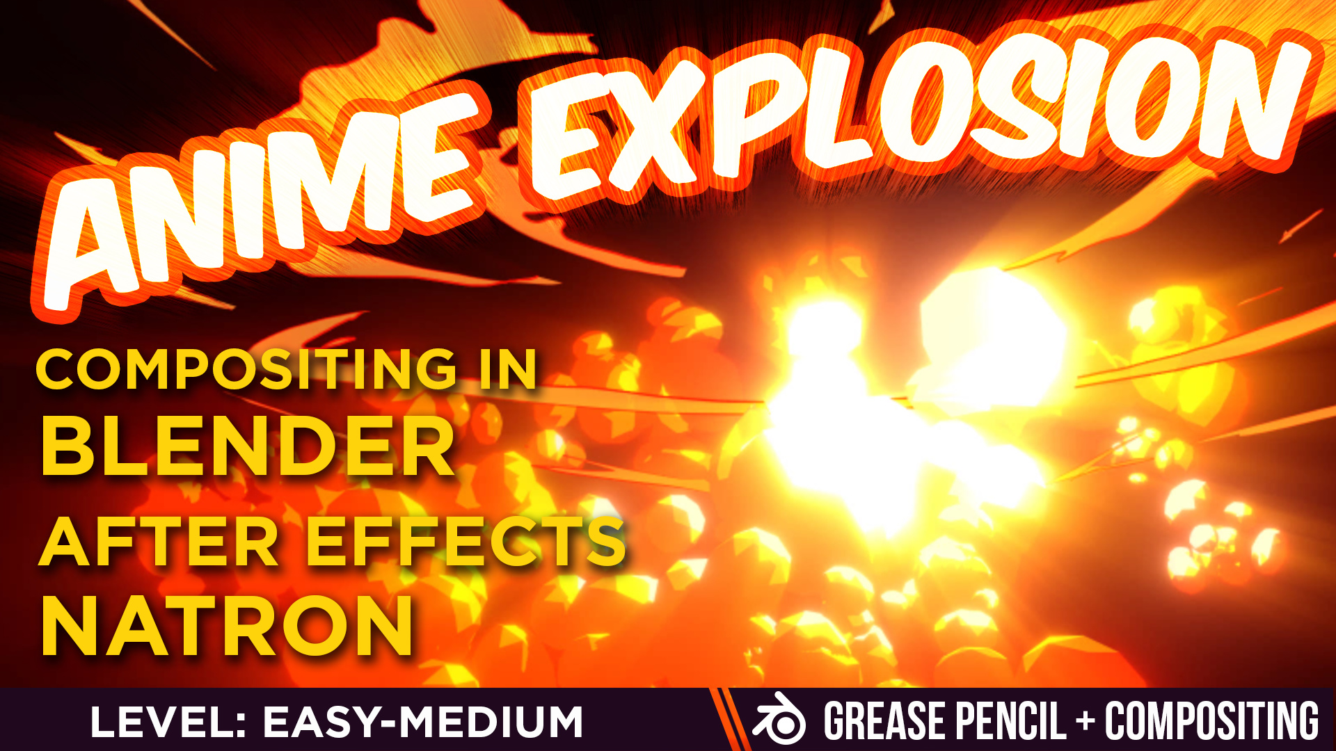 Anime Explosion In Blender Using Greasepencil Tutorials Tips And Tricks Blender Artists Community