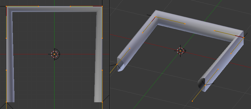 Uneven Thickness When Using A Bevel Object Along A Path Modeling Blender Artists Community