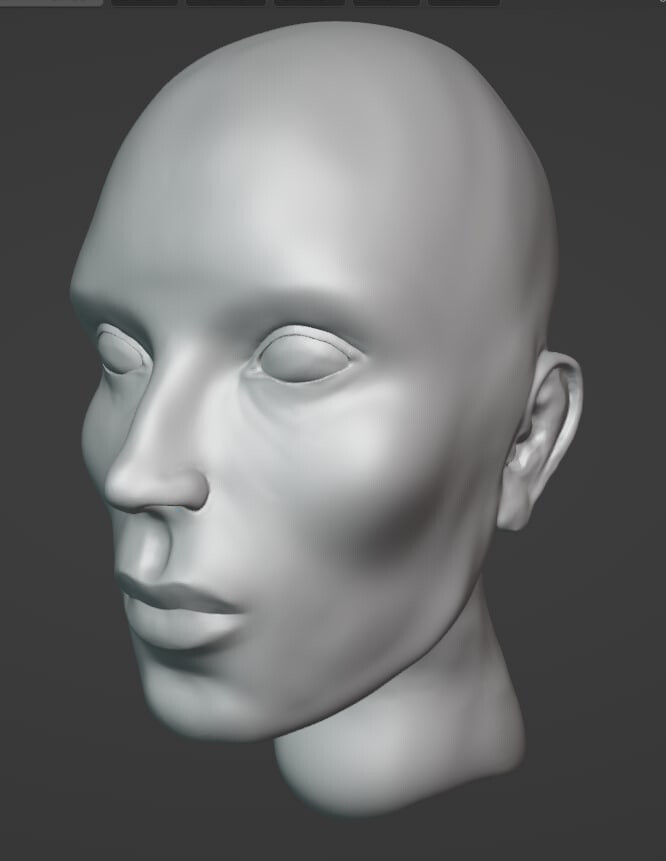 Tips for sculpting a better human face - Modeling - Blender