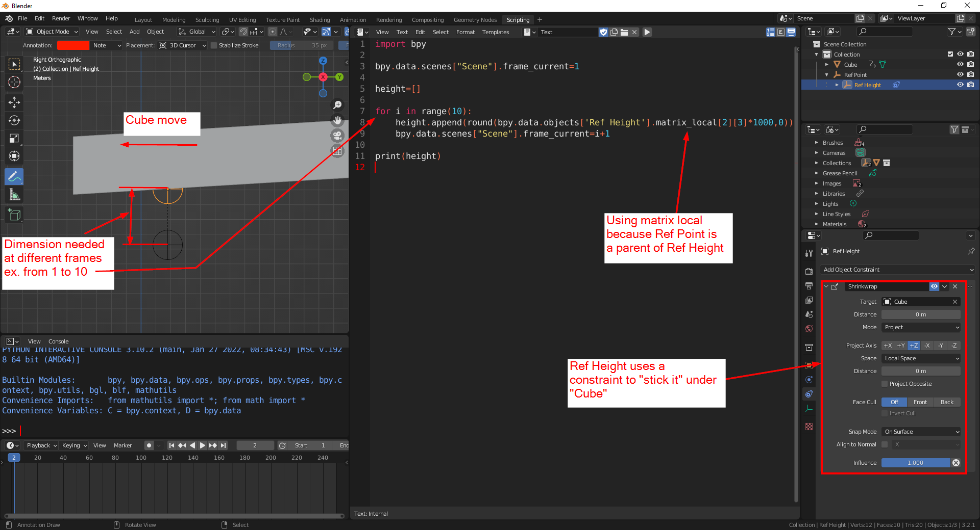 python - Dynamically assign a value to game property - Blender Stack  Exchange