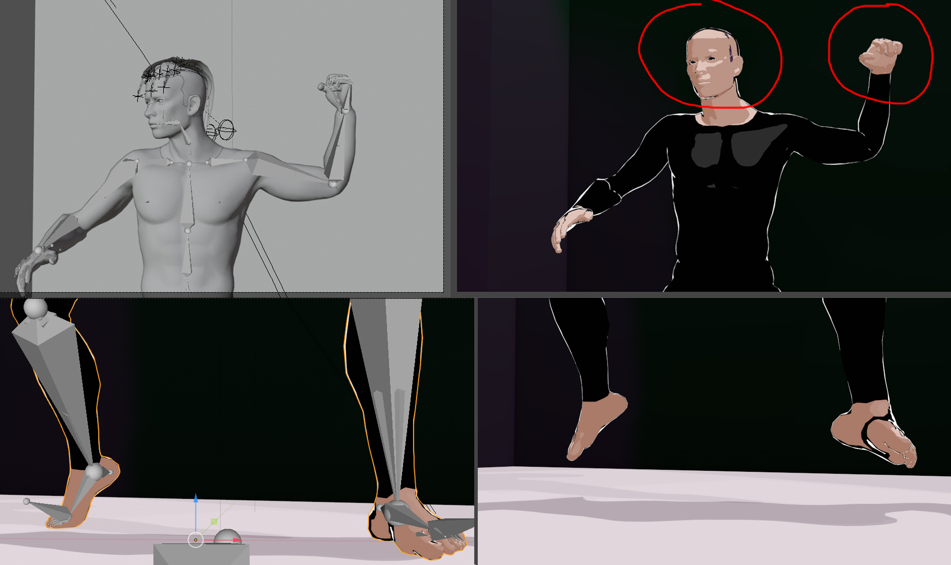 Impossible to pose a 3D model! Help plz - Animation and Rigging
