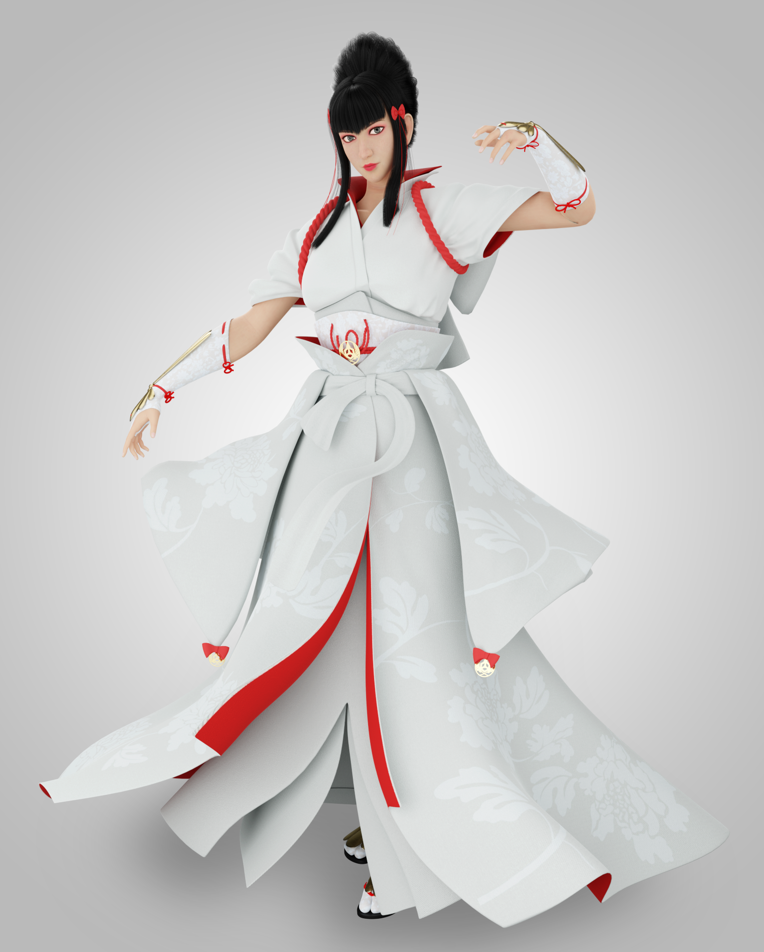 Kazumi model as fan art and i tried my best but i am also open for 