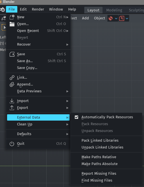 Is there a way to search for missing textures? - Materials and