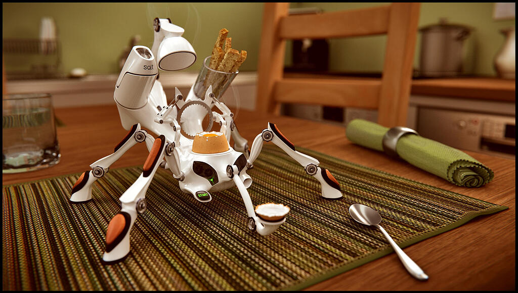 Eggcup robot - Page 3 - Forum Gallery - Blender Artists Community