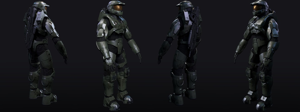 Master Chief Model for Sale - Finished Projects - Blender Artists Community