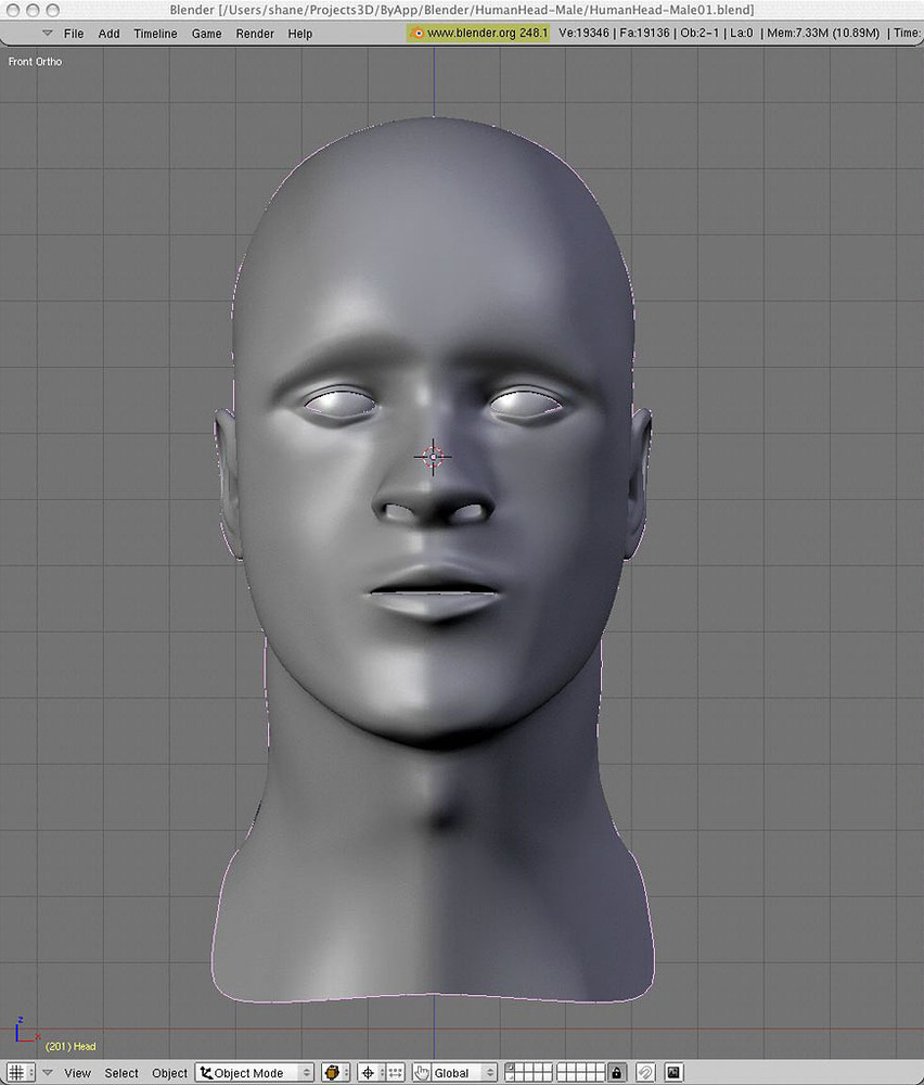 Modelling a human head - Works in Progress - Blender Artists Community