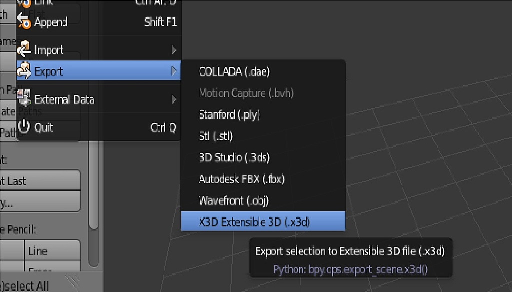 File-- Export Question? - Basics & Interface - Blender Artists Community