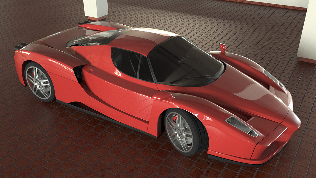 Enzo Ferrari - Finished Projects - Blender Artists Community