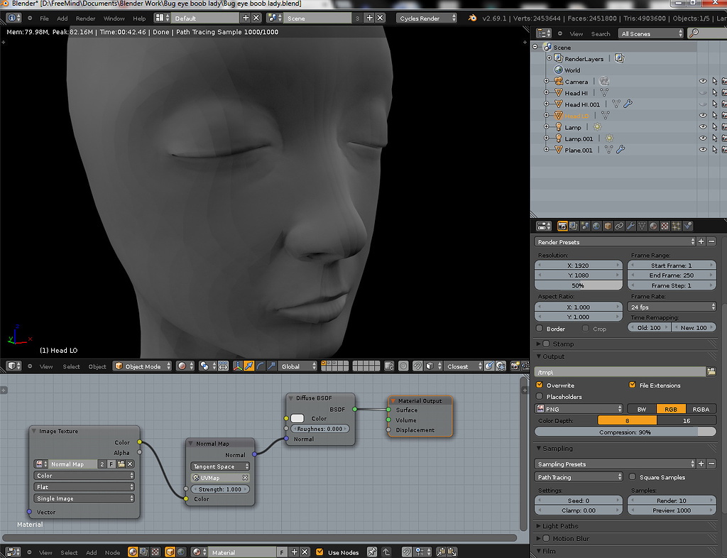 Weird Normal map result - Materials and Textures - Blender Artists ...