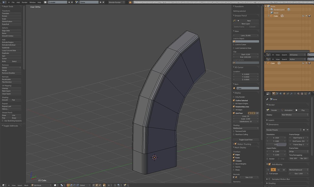 Making flat faces rounded - Modeling - Blender Artists Community
