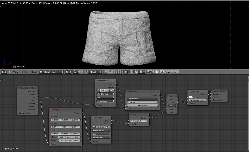 how to mix normal map and bump map in cycles - Lighting and Rendering ...