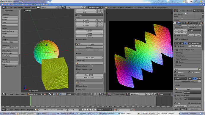 Baking a Normal Map - Materials and Textures - Blender Artists Community
