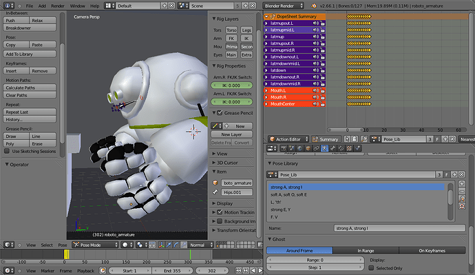 Pose Library not working - Animation and Rigging - Blender Artists ...