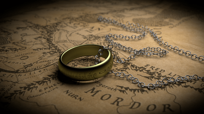 One Ring To Rule Them All - Finished Projects - Blender Artists Community