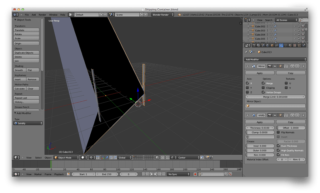 Solidify modifier not working as expected - Modeling - Blender Artists ...