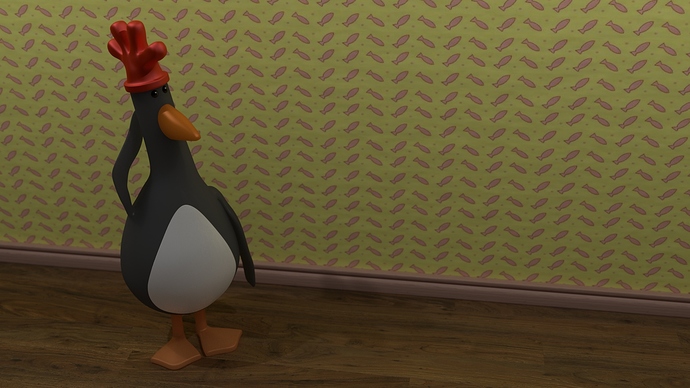 Feathers McGraw - Finished Projects - Blender Artists Community