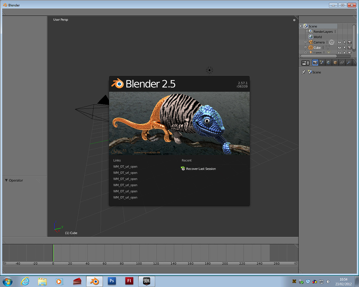 No User Interface "/ - Basics & Interface - Blender Artists Community