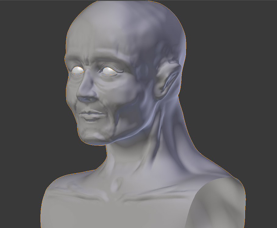 Help to clean almost finished sculpt - Modeling - Blender Artists Community
