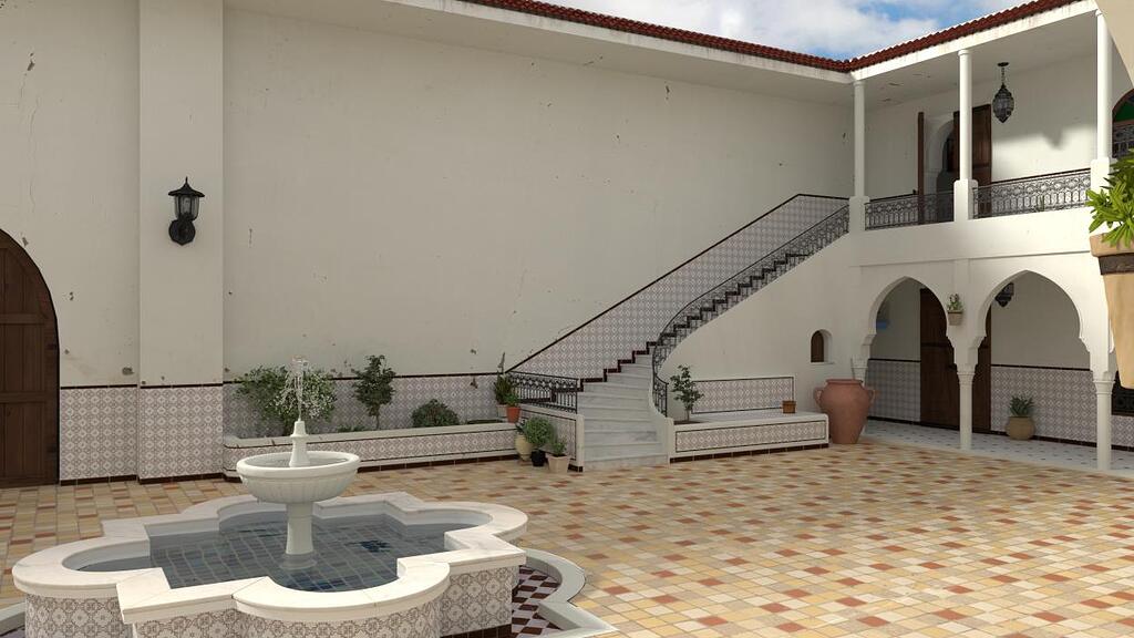 Traditional Moroccan House - Finished Projects - Blender Artists Community