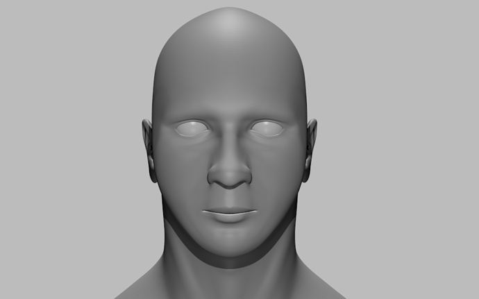 First Head Model (and first use of Blender) - Focused Critiques ...