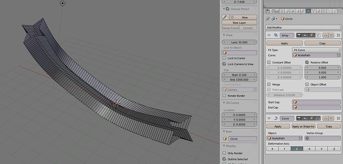 How to extrude a mesh along a path? - Modeling - Blender Artists Community