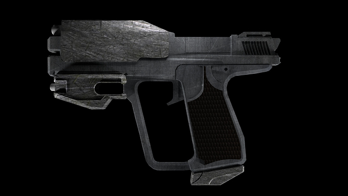 M6G Halo Reach Pistol - Works in Progress - Blender Artists Community