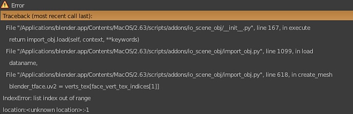 import error obj/dae/dxf - Basics & Interface - Blender Artists Community