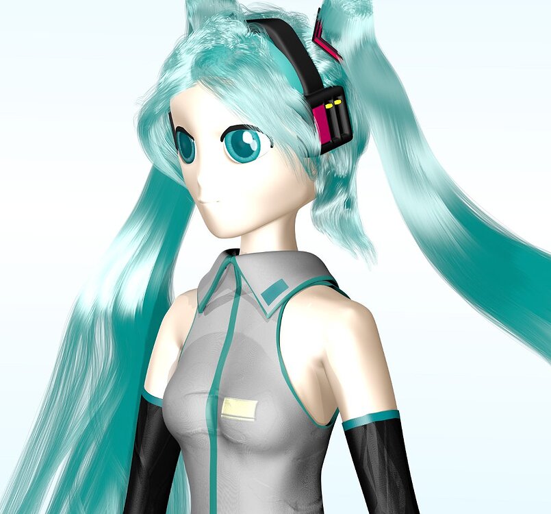 Hatsune Miku [currently : battle for the meta-rig] - Works in Progress ...