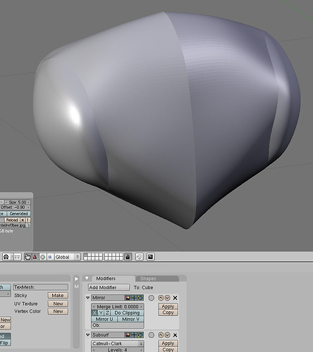 Help with Mirror+subsurf - Modeling - Blender Artists Community
