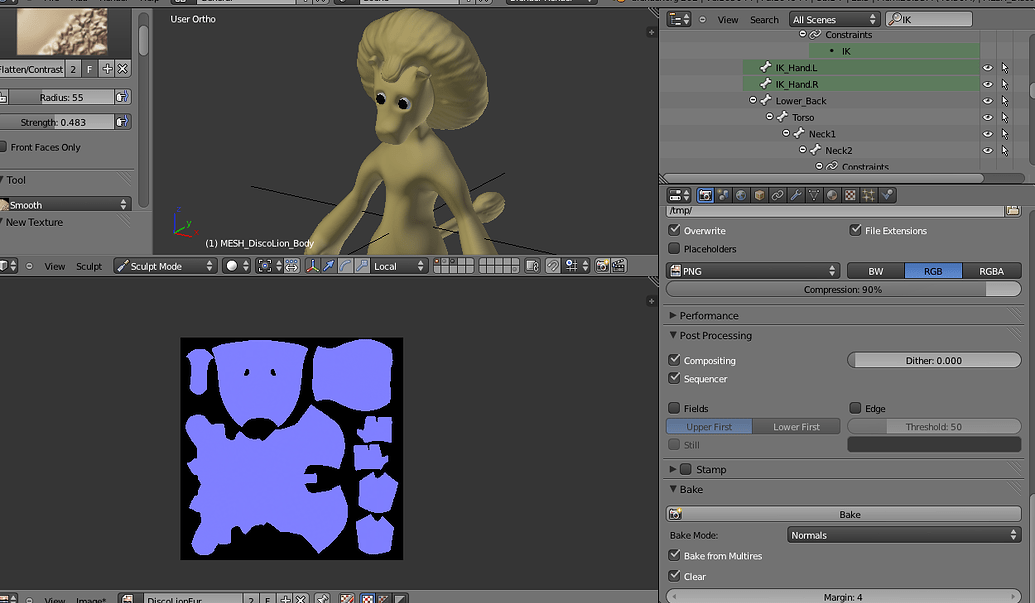 Normal Map from sculpt - Materials and Textures - Blender Artists Community
