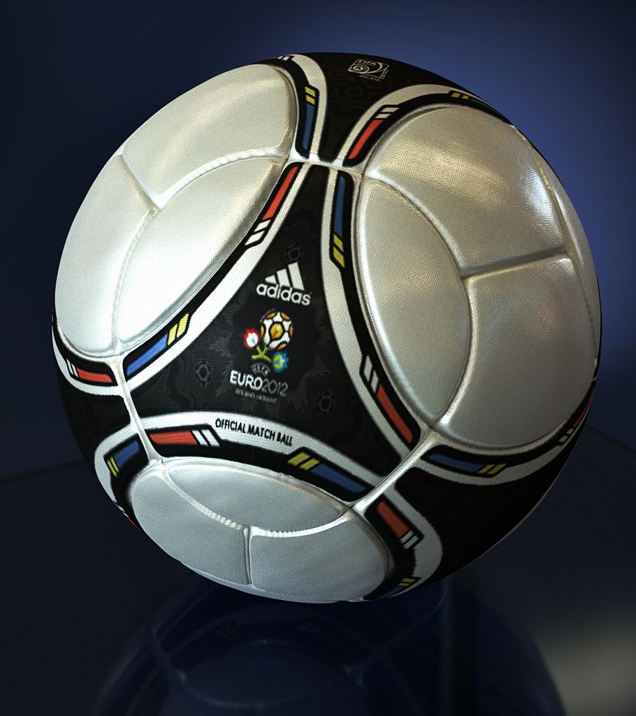 acantilado codo vanidad Adidas Tango 12. Euro 2012 match ball. - Finished Projects - Blender  Artists Community